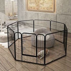 8-Panels High Quality Wholesale Cheap Best Large Indoor Metal Puppy Dog Run