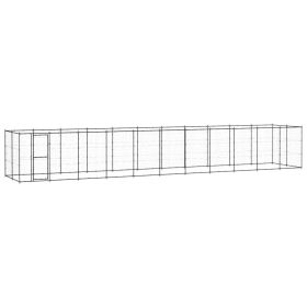 Outdoor Dog Kennel Steel 286.5 ftÂ¬â‰¤