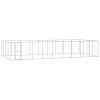 Outdoor Dog Kennel Galvanized Steel 468.9 ftÂ¬â‰¤