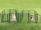 Dog Playpen Puppy for Medium Small Dogs Outdoor Pet 16 Panels Exercise Pen 32