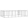 Outdoor Dog Kennel Steel 364.7 ftÂ¬â‰¤