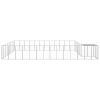 Dog Kennel Silver 325.6 ftÂ¬â‰¤ Steel