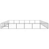 Dog Kennel Black 516.7 ftÂ¬â‰¤ Steel