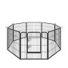 8-Panels High Quality Wholesale Cheap Best Large Indoor Metal Puppy Dog Run