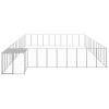 Dog Kennel Silver 403.8 ftÂ¬â‰¤ Steel