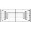 Outdoor Dog Kennel Steel 573.1 ftÂ¬â‰¤