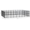 Outdoor Dog Kennel Steel 535.7 ftÂ¬â‰¤