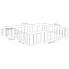 Dog Kennel Silver 403.8 ftÂ¬â‰¤ Steel