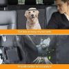 Simple Deluxe Dog Car Seat Cover for Back Seat, 100% Waterproof Pet Protector