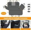 Simple Deluxe Dog Car Seat Cover for Back Seat, 100% Waterproof Pet Protector