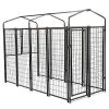 6.9 x 3.3 5.6 ft Dog Kennel with Waterproof Cover, Welded Wire Outdoor Playpen,