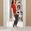 Easy Assembly Pet Gate Safety Gate Durability Dog Gate For House Stairs Doorways