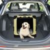 32" Collapsible Dog Crate, Dog Travel Crate,Portable Dog Crate,4 Door Soft Dog Crate with Soft Mat, Pet Kennel for Medium Dogs, Indoor, Outdoor, Trave