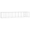 Outdoor Dog Kennel Galvanized Steel 234.4 ftÂ¬â‰¤
